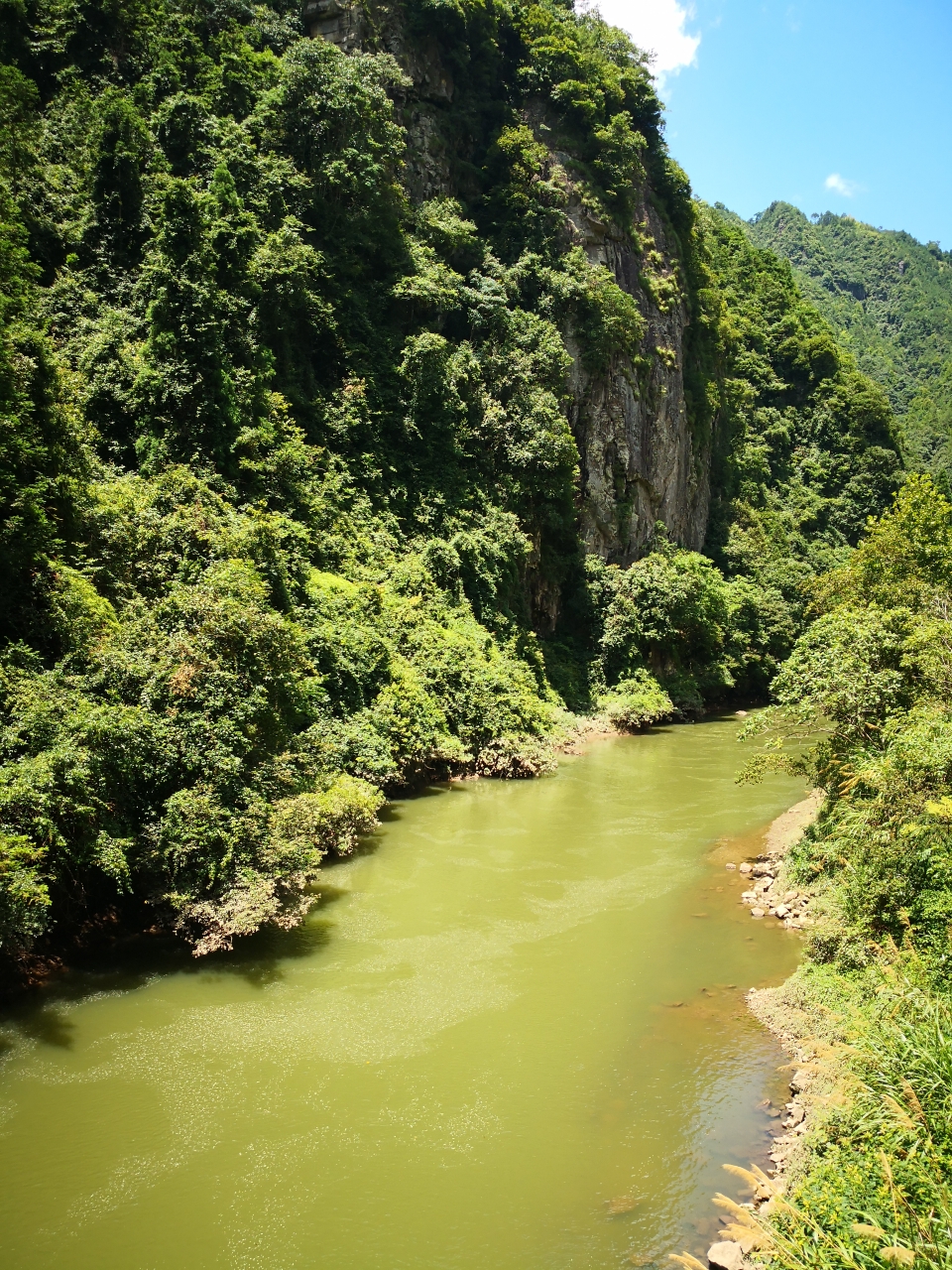 自驾旅行中国浙江:四十,文成峡谷景廊.