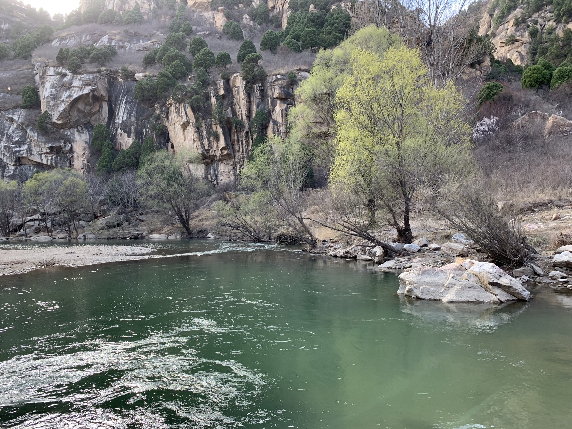 2019年春,吃着火锅,唱着歌,白河湾游记,密云旅游攻略