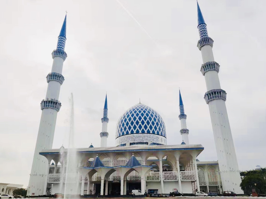 吉隆坡➡️Sultan Salahuddin Abdul Aziz Mosque蓝色清真寺_游记