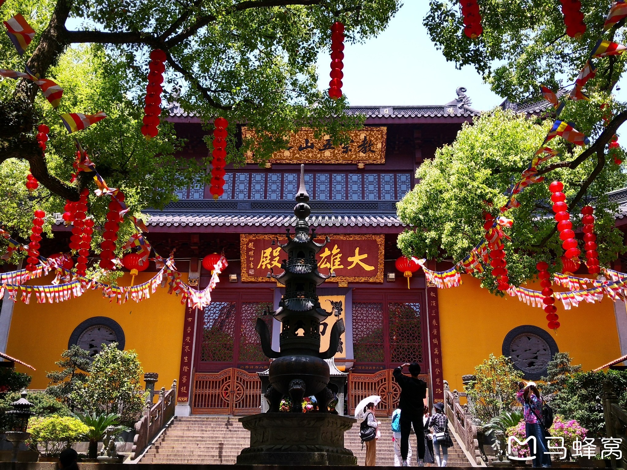 杭州市西湖区的三天竺之法喜寺(上天竺)----走遍杭州