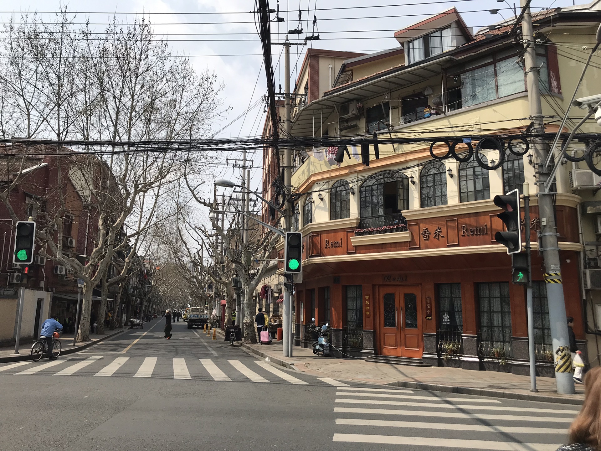 上海建国路-永嘉路骑行