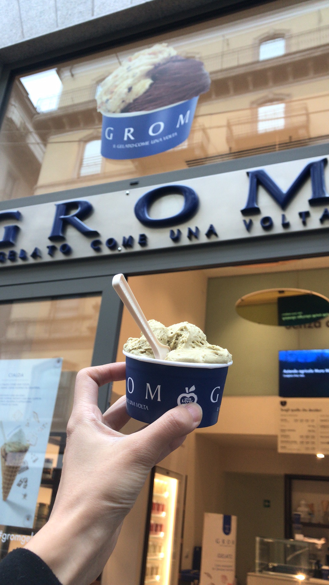 米兰美食-Grom Ice Cream