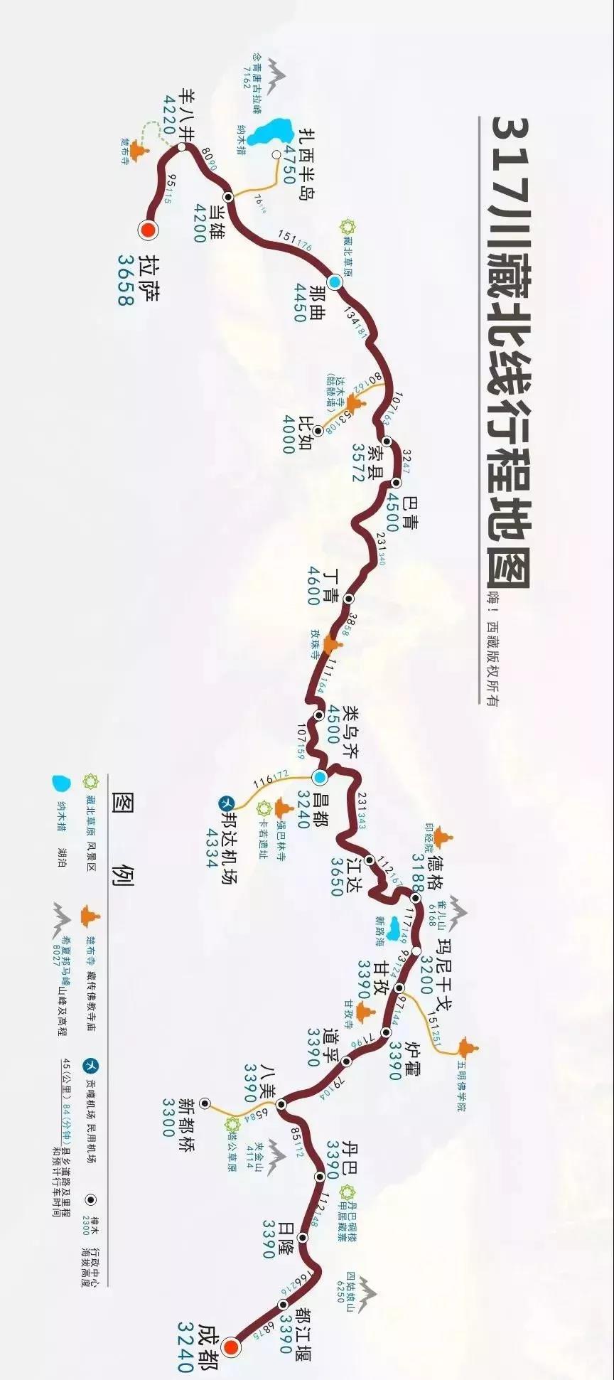 被称为"川藏北线)是中国的一条国道,也称为川藏公路北线,318国道支线