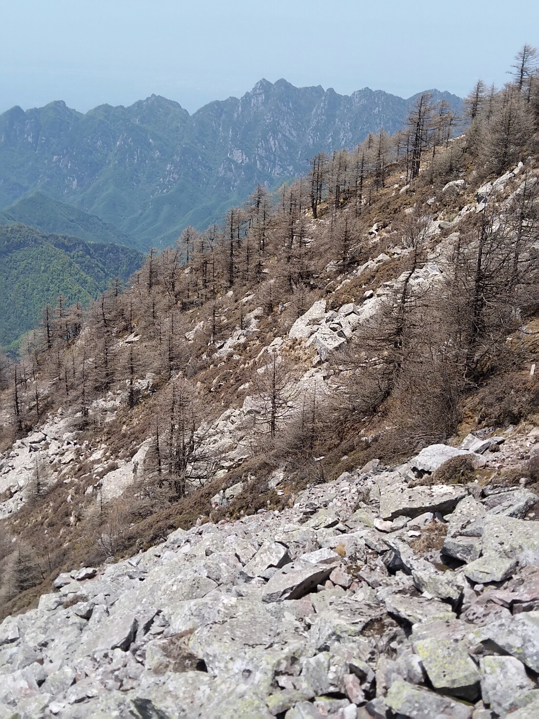 秦岭最高峰---太白山