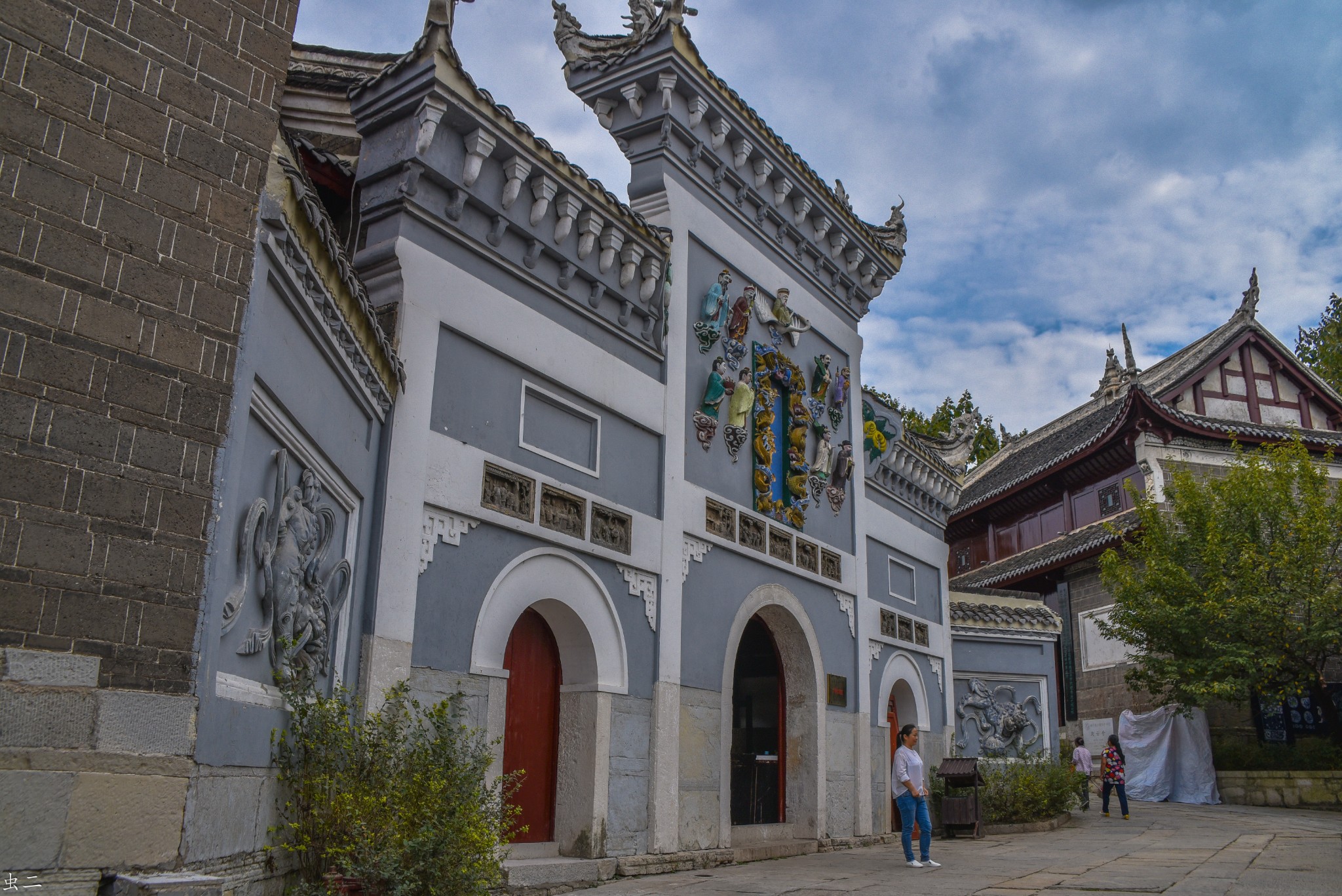 贵阳青岩古镇2万寿宫慈云寺迎祥寺大兴国寺塔古塔巡礼系列之280两湖