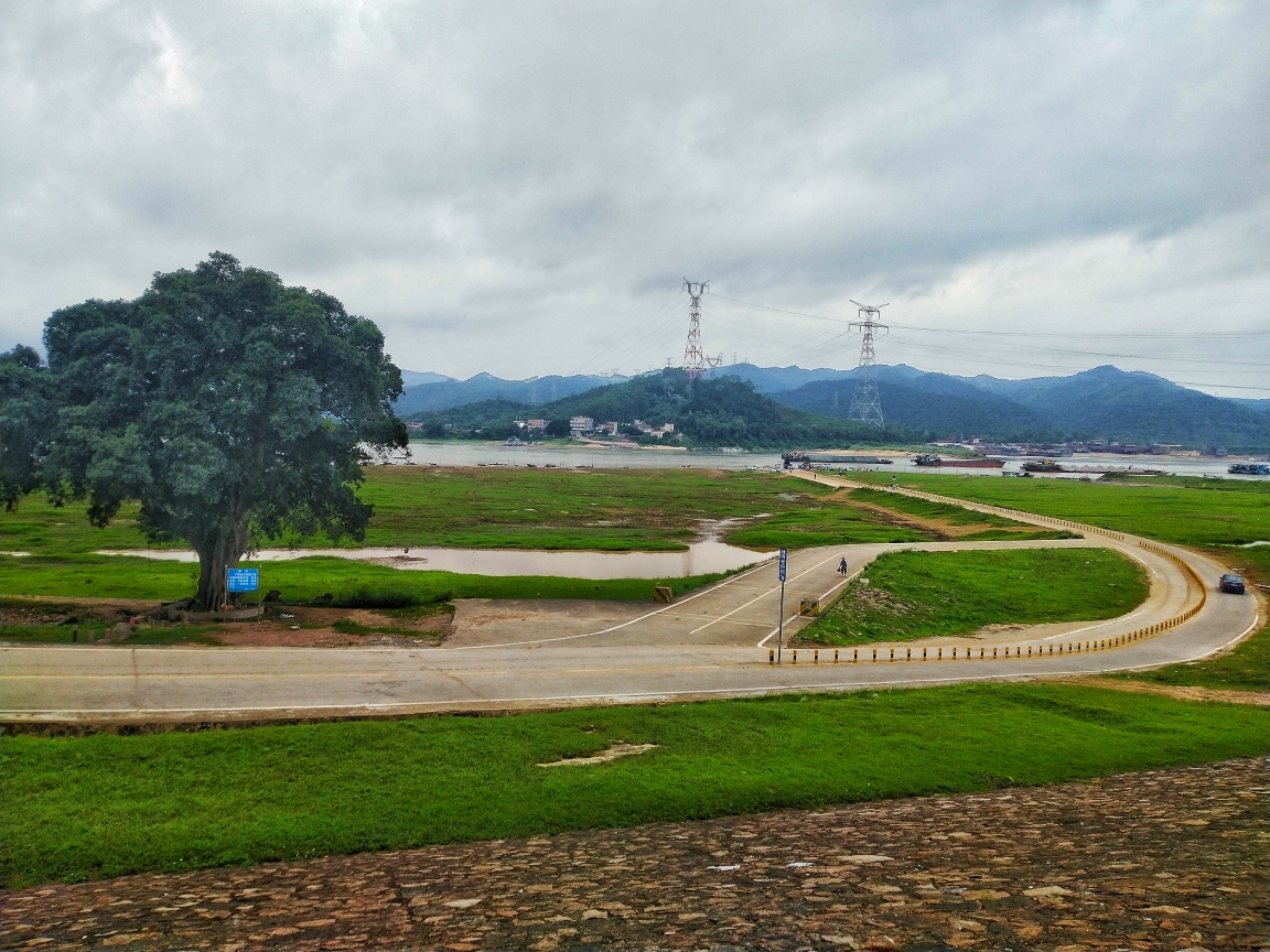 沙滩,田野,草埔,江水【清远石角镇沙滩端午两日自驾游