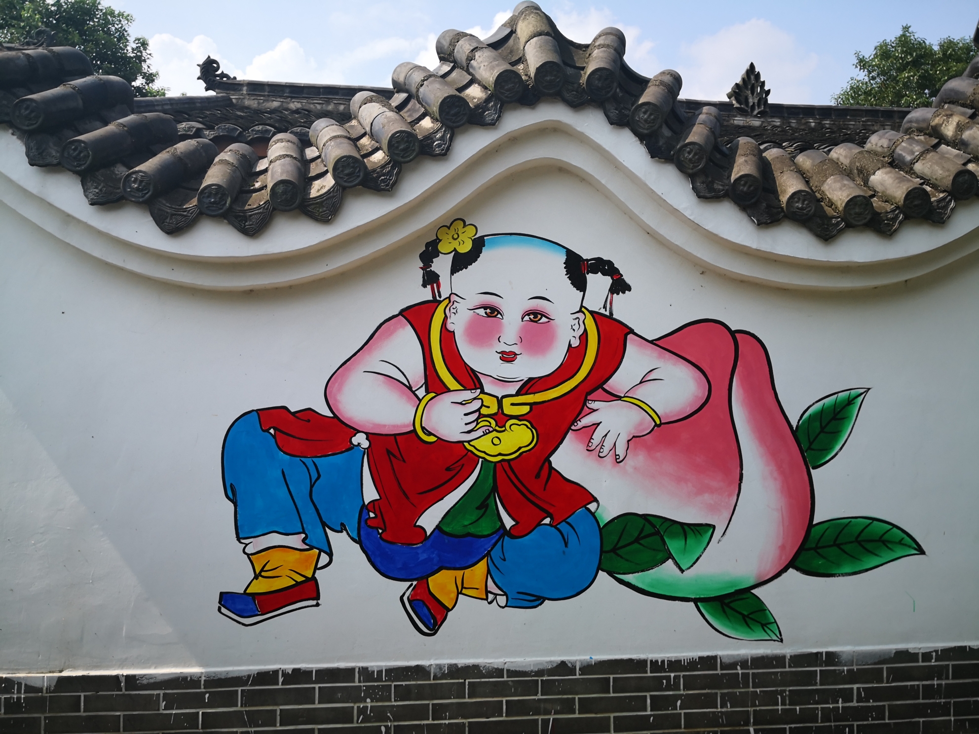 绵竹 剑南老街 诸葛双忠祠 年画村