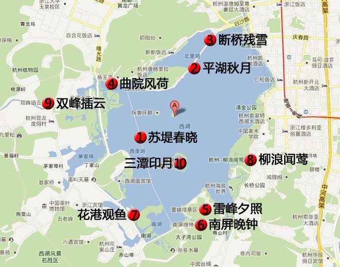 西湖一日游哪个景点必去?怎么安排一日游路线?-91xihu