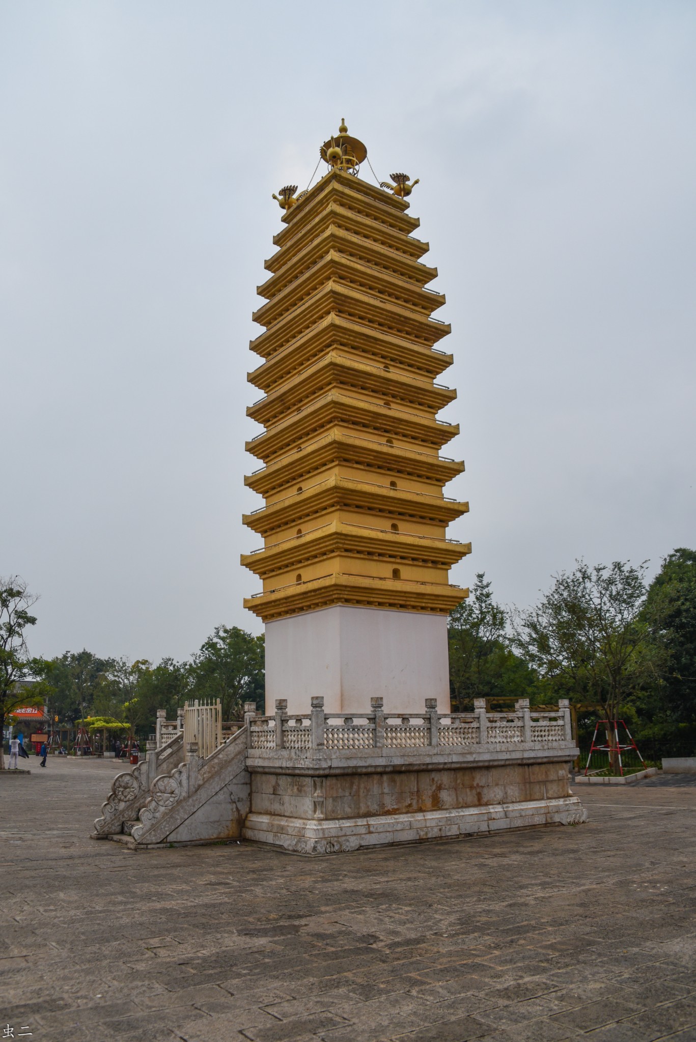 昆明官渡古镇 妙湛寺双塔 金刚塔 少林寺法定寺 土主庙 魁星阁(古塔