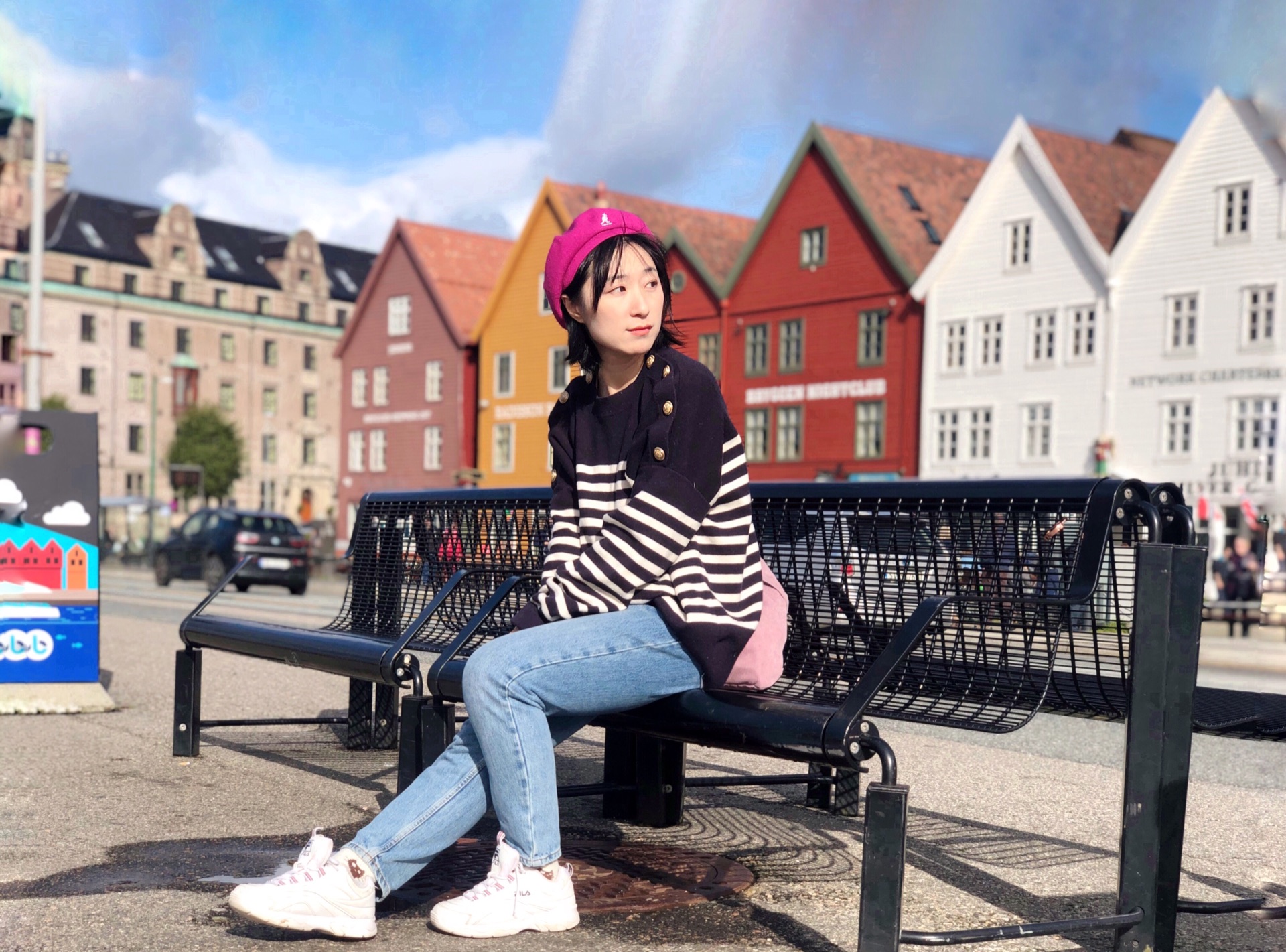 挪威住在晴天的卑尔根是太太太幸运和幸福的事！_游记