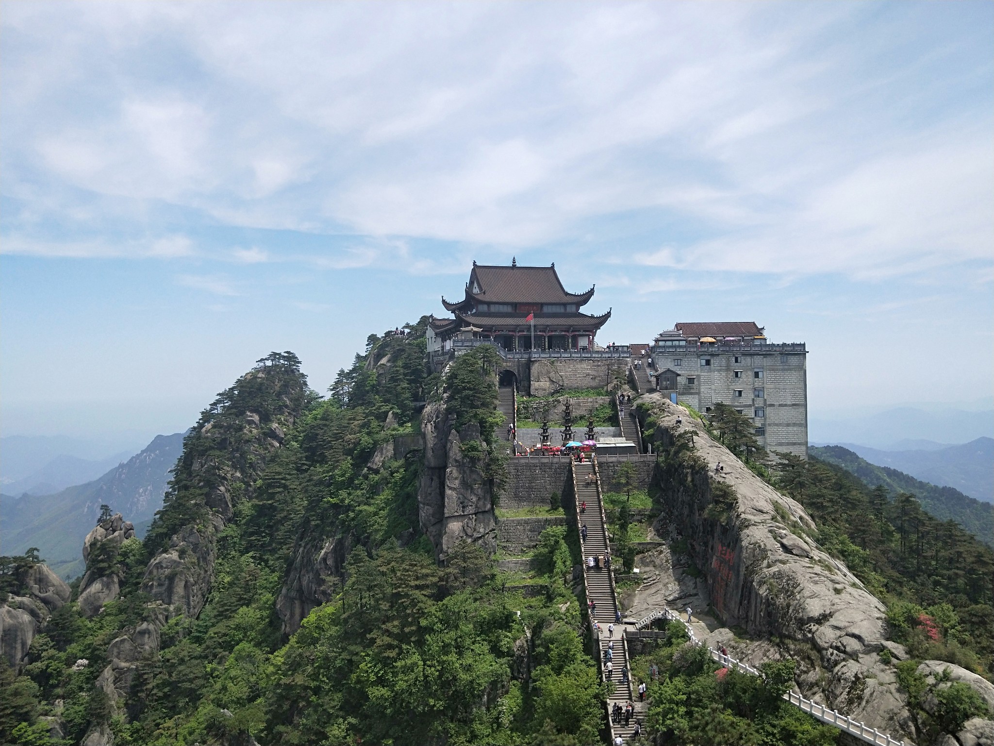 九华天池风景区游记
