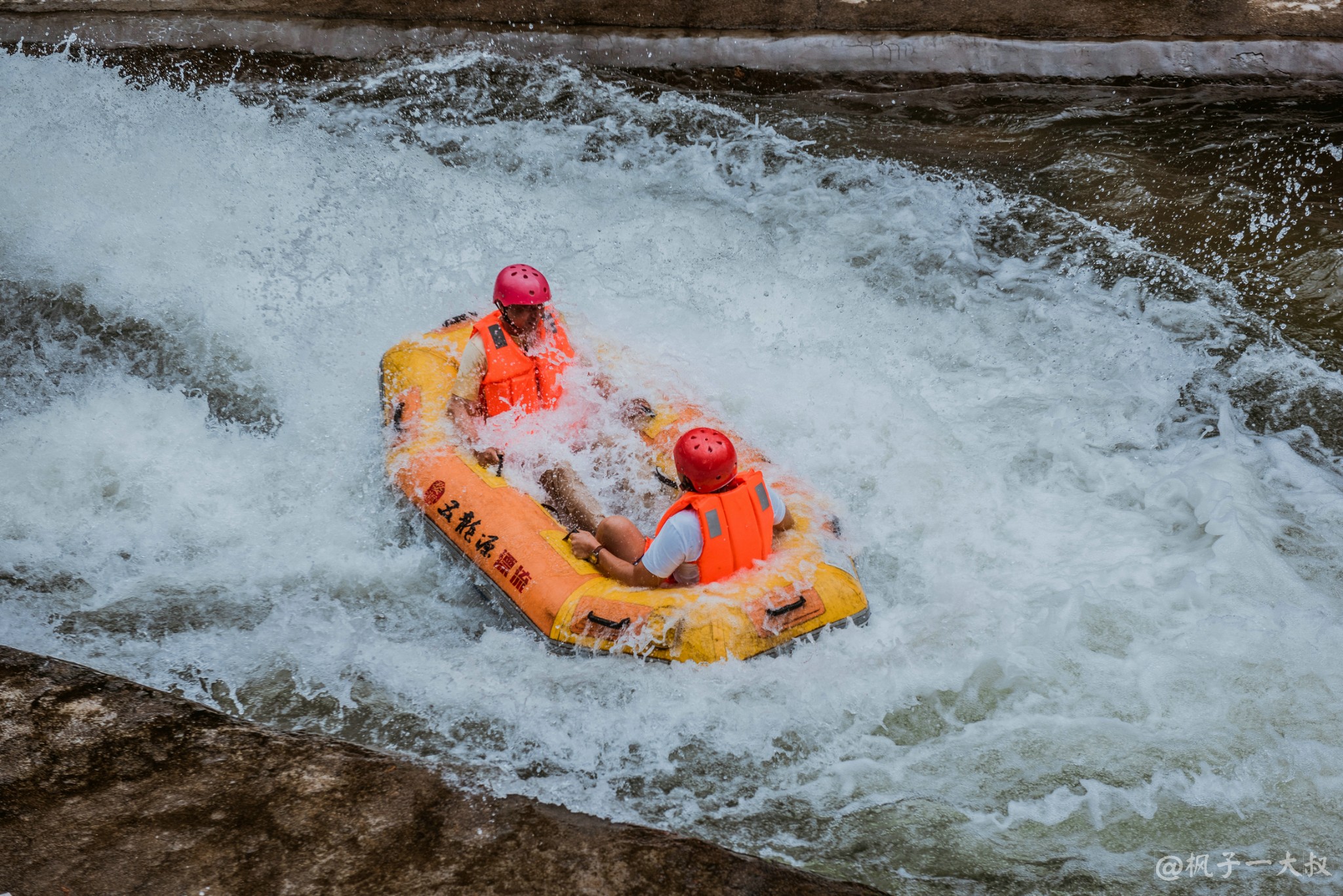·朱子故里的五龙源漂流挑战_游记
