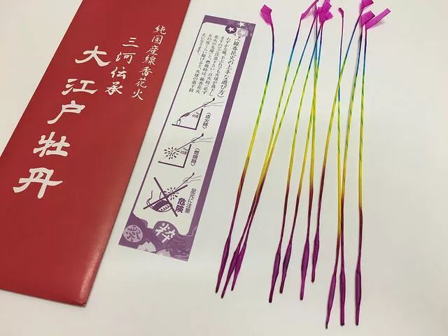 日本著名线香花火品牌  大江户牡丹