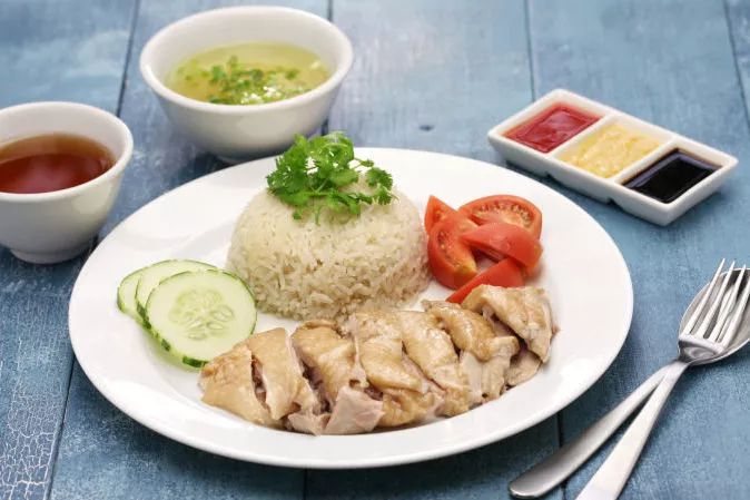 曼谷一碟鸡油饭最是满足