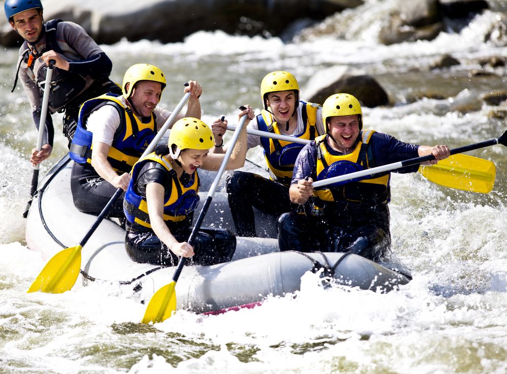 激浪漂流(white water rafting