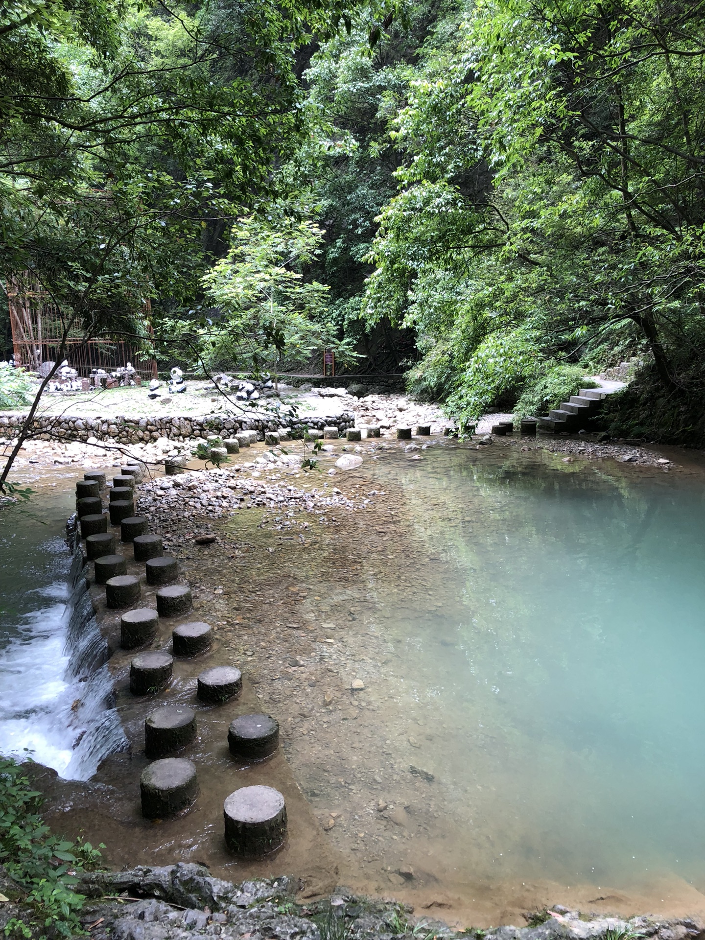 陕西夏日周边游 安康市石泉县中坝大峡谷 后柳水乡