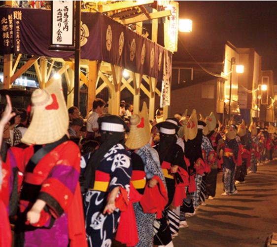 日本夏日最盛大的祭典盂兰盆节