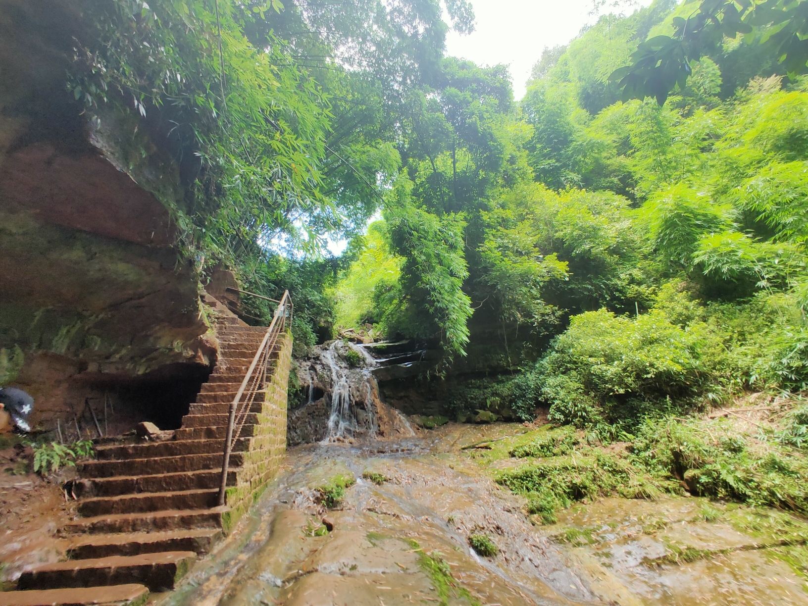 《川西竹海》"野竹分青霭,飞泉挂碧峰.",邛崃旅游攻略