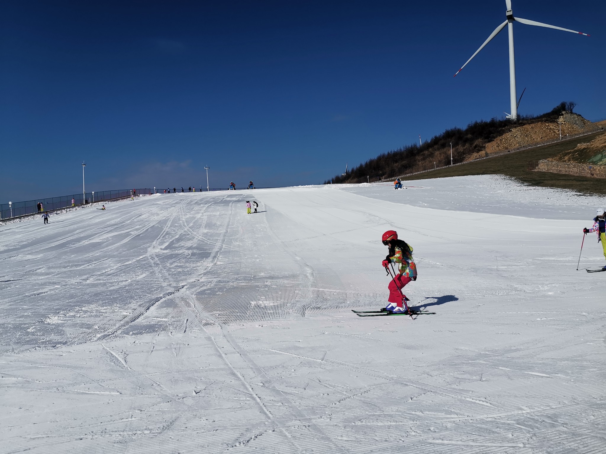 五峰国际滑雪场踩线记