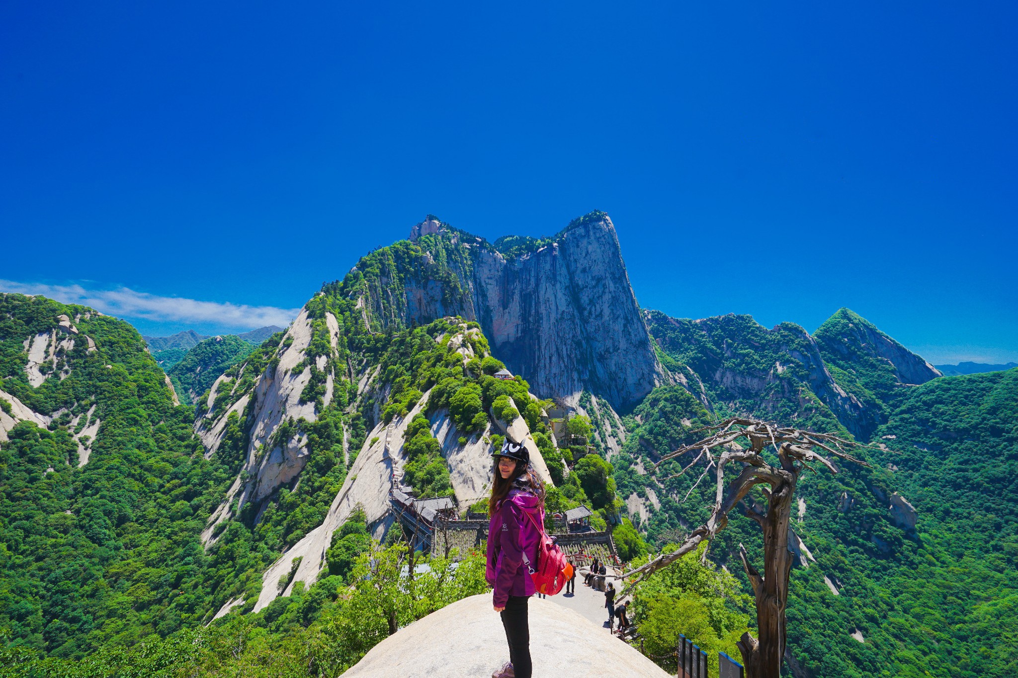 三山五岳之五·西岳华山（晴空万里下的绝美奇...