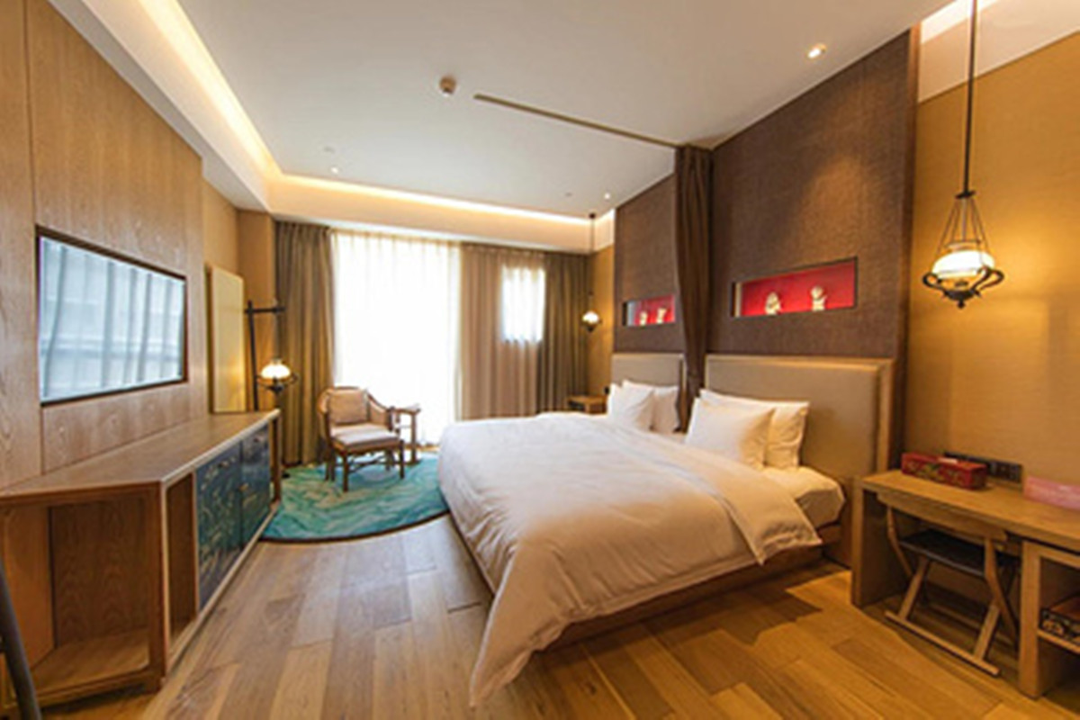 北京古北水镇古北之光温泉度假酒店1晚 次日早餐 古北