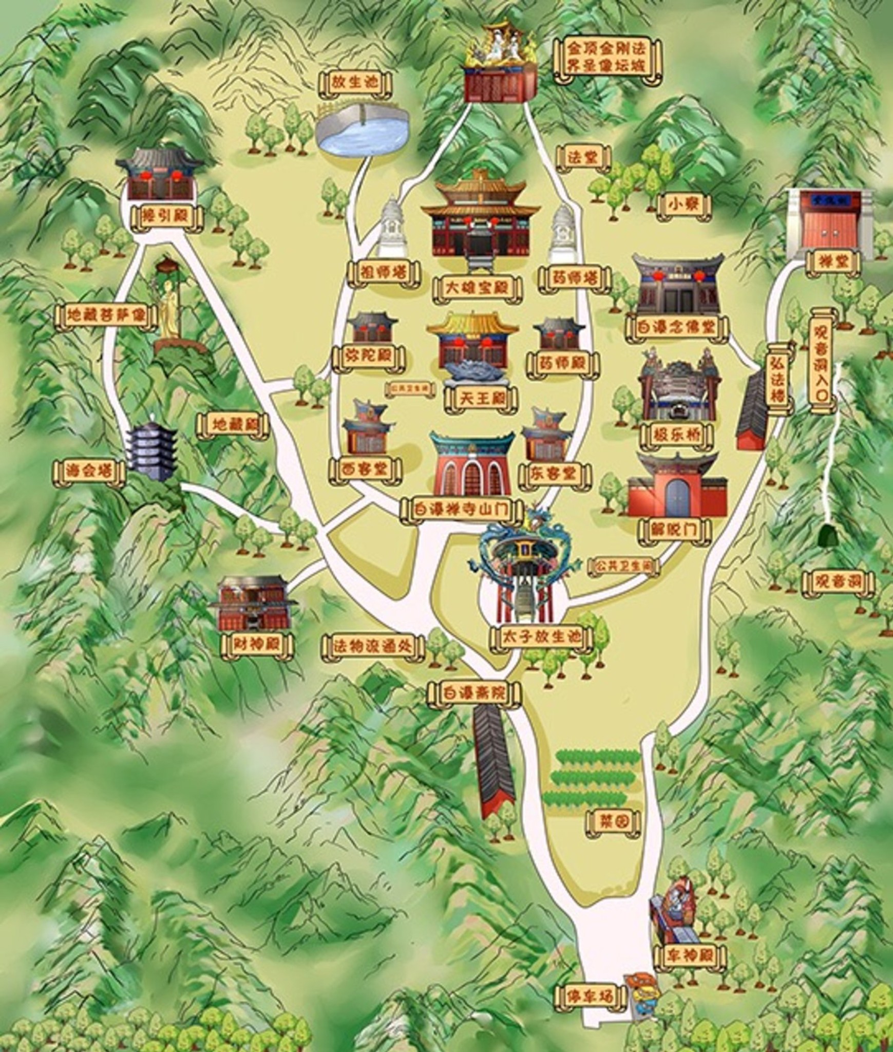 门头沟自由行攻略—隐藏在深山中的玄幻古刹白瀑寺_游记