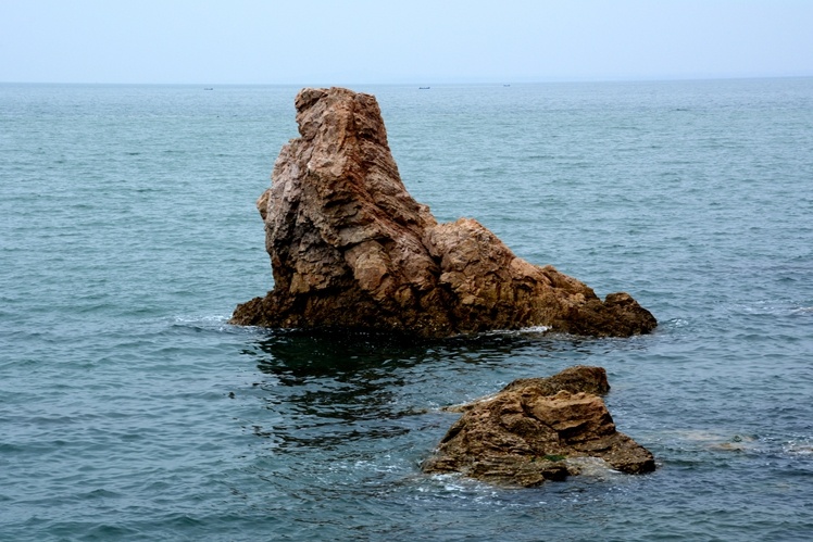 【长岛景点图片】海豹礁石