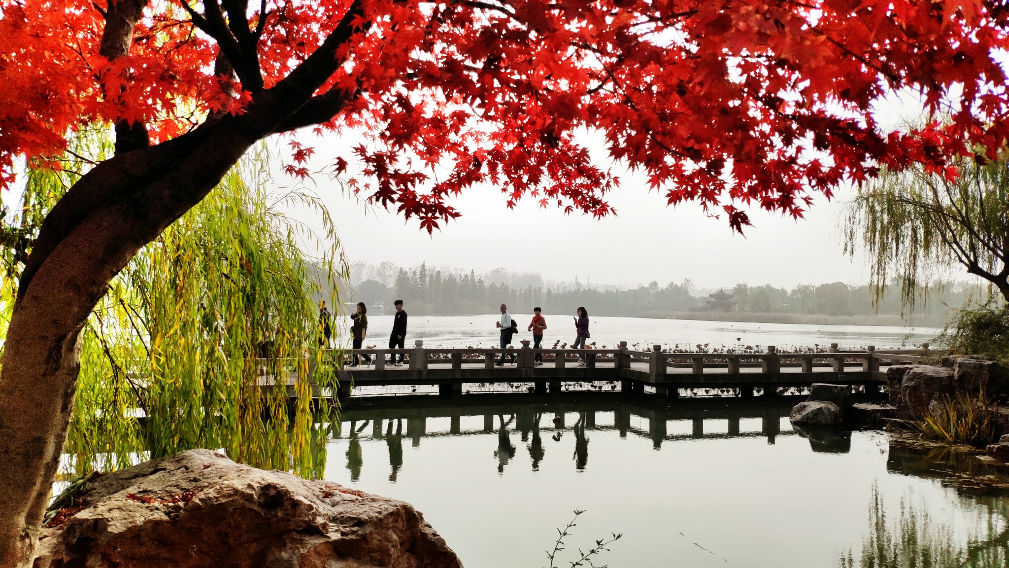 深秋季节访常熟——尚湖风景区