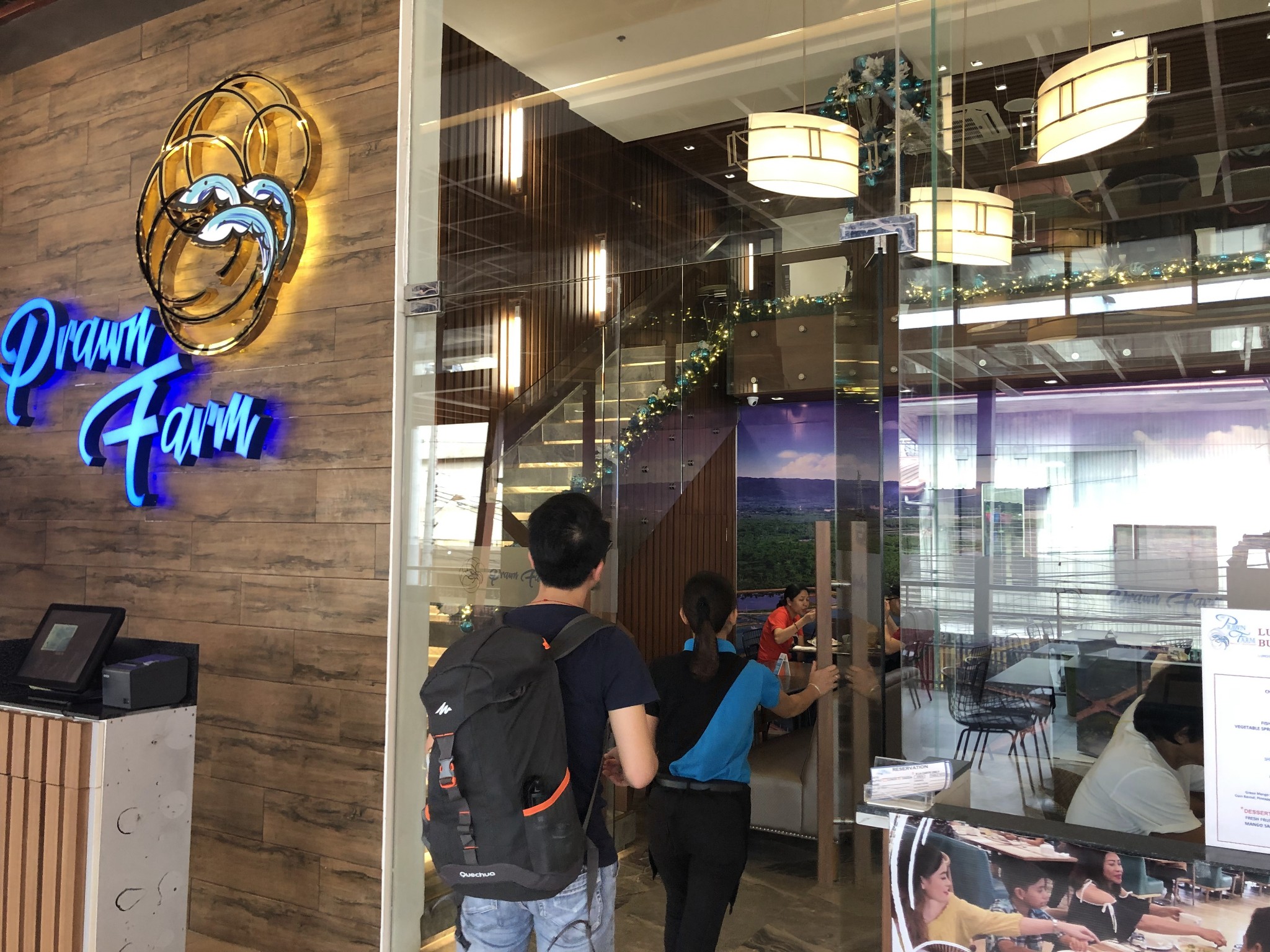 菲律宾美食-The Prawn Farm