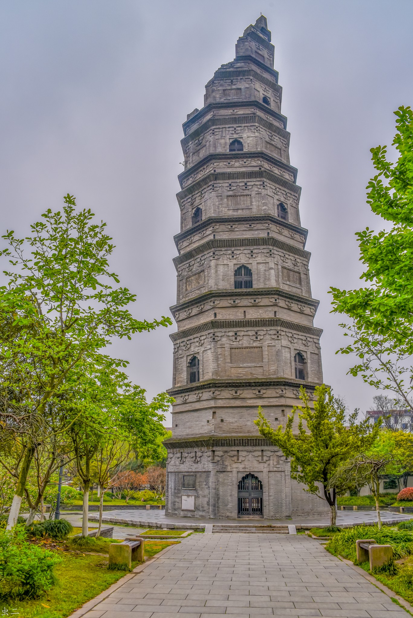 江阴兴国公园 兴国寺塔 (古塔巡礼系列之326)