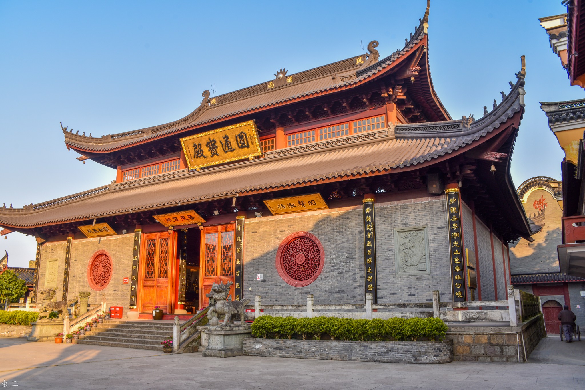 宁波 东钱湖小普陀 海上观音 霞屿禅寺 应福寺二灵寺