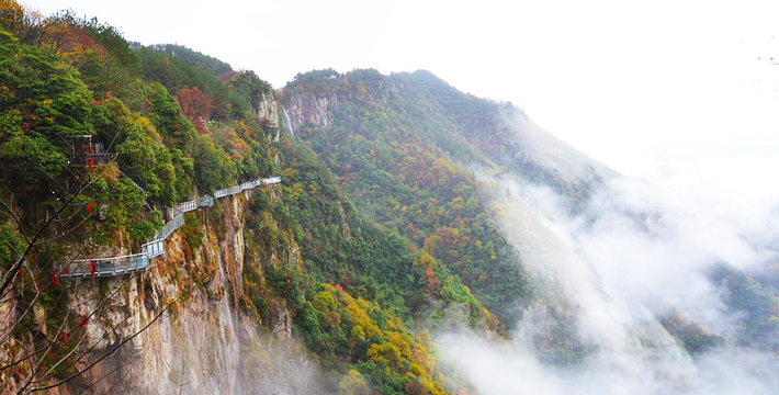 浙江宁波 徐凫岩景区门票(可选凌云渡玻璃栈道套票)