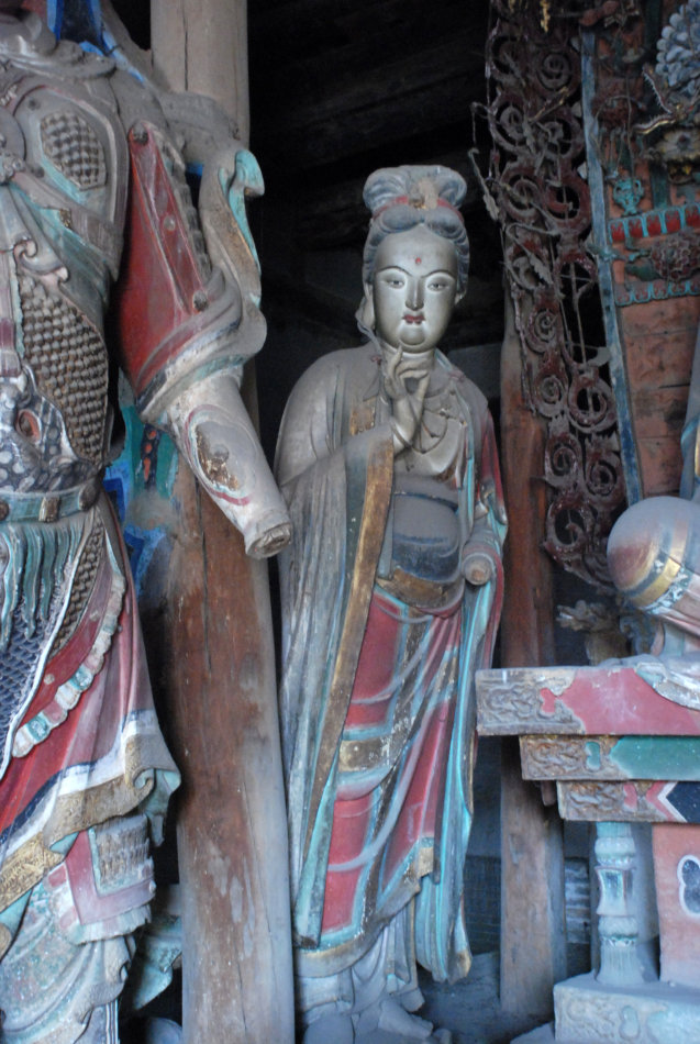 山西省旅游 定襄旅游攻略 五台山洪福寺-毗庐真境塑像群