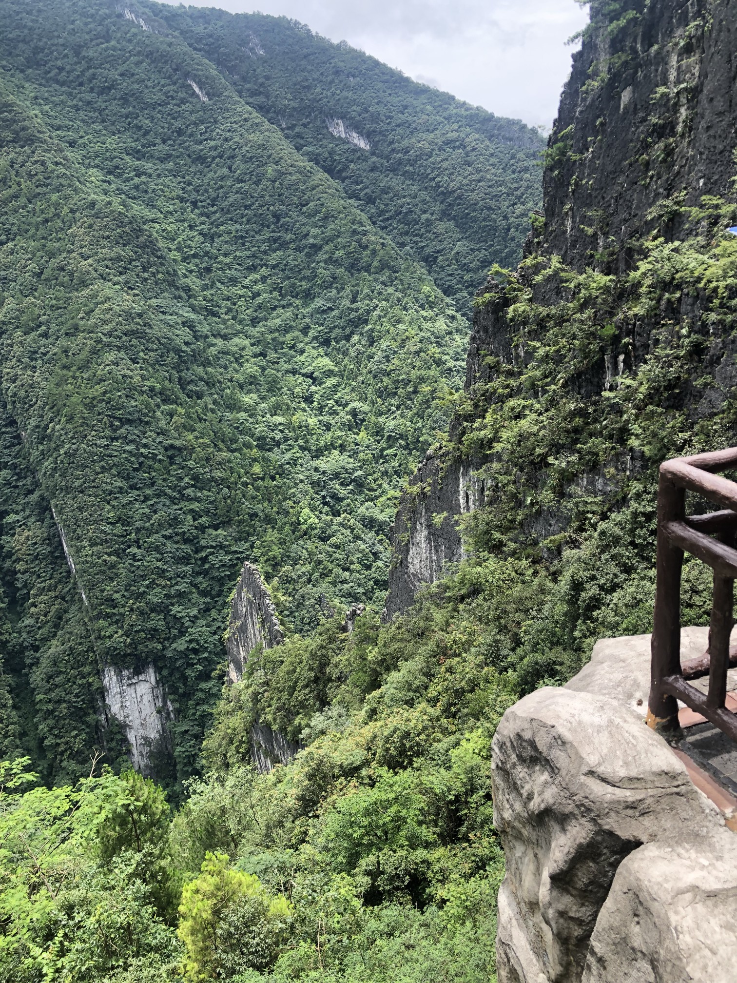 武陵山大裂谷的不眠之夜_游记
