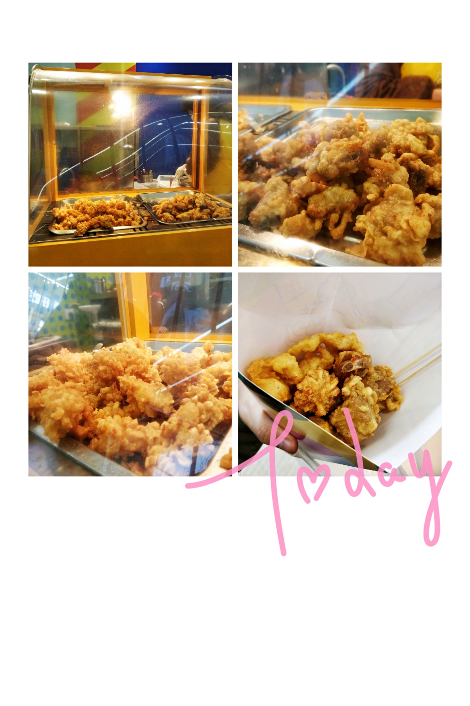 重庆美食-杨如花蒜香鱿排(观音桥好吃街店)