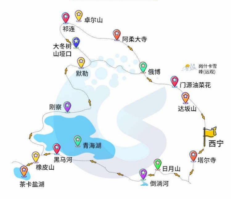 冬季徒搭青海湖,与雪山羊群作伴【附实用攻略 小众景点 路线图】