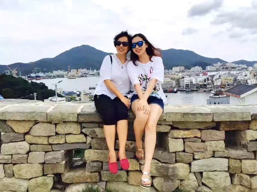 想念与女儿在韩国的日子_游记