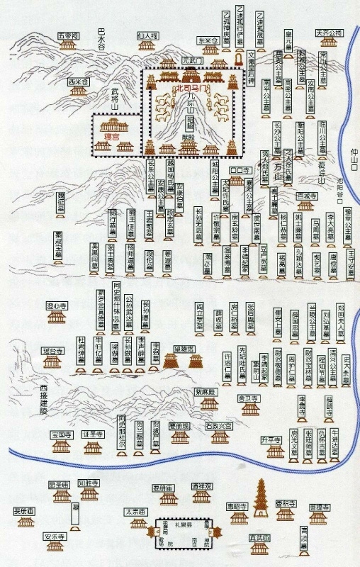 关中唐十八陵跑陵记2-唐昭陵