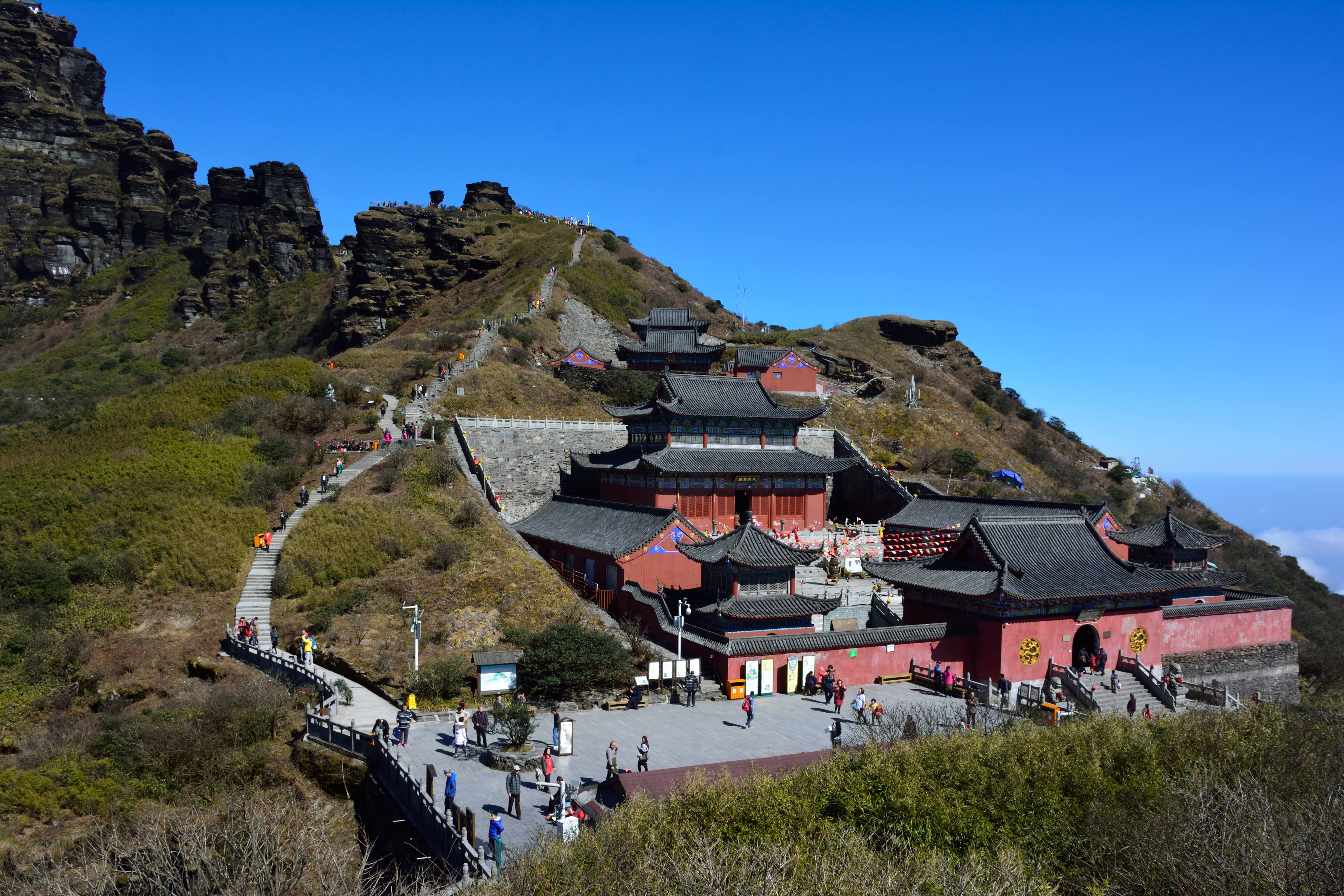 贵阳到铜仁梵净山纯玩一日游( 纯玩无购物 含导游 含门票 含索道往返