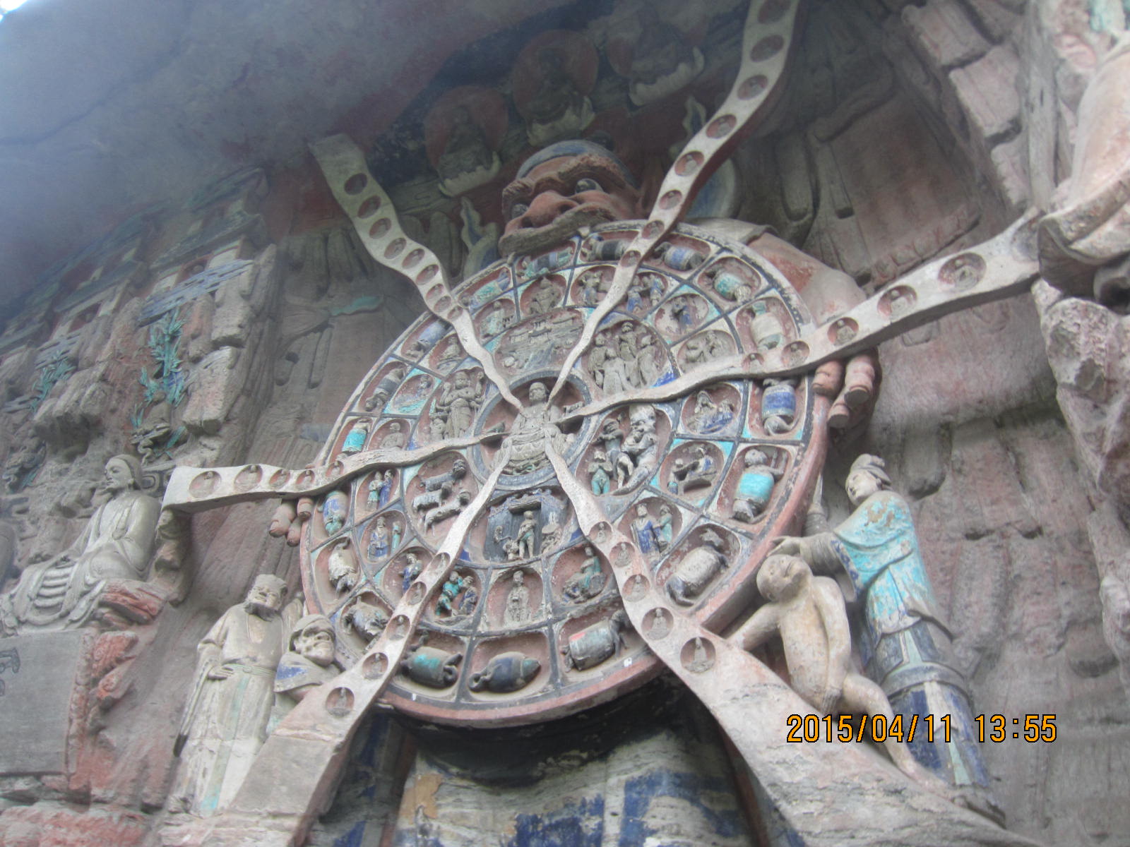 川行游记----重庆. 大足.宝顶山石刻.圣寿寺.昌州古城.2015年4月11日