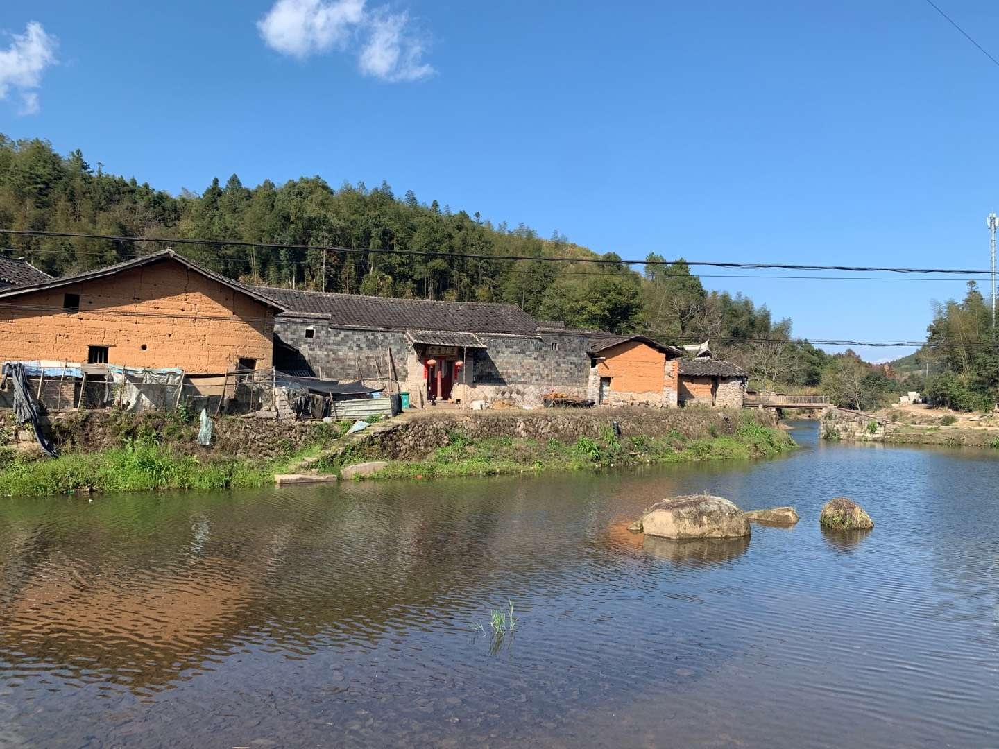 中国传统村落岭兜村古民居