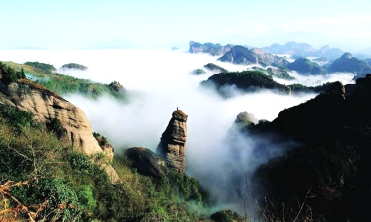 连城冠豸山石门湖景区电子门票