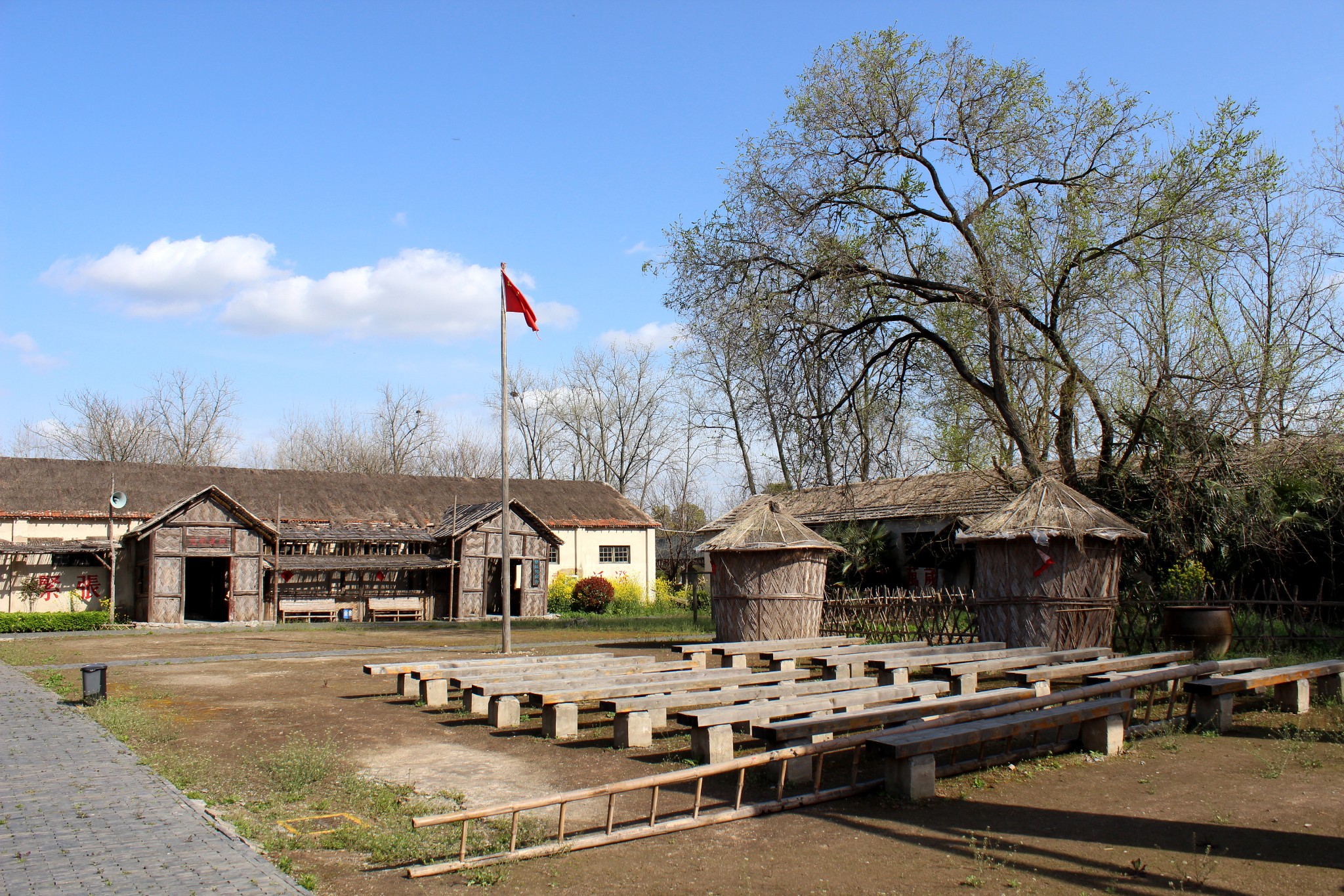 参观"大丰知青农场"与纪念馆