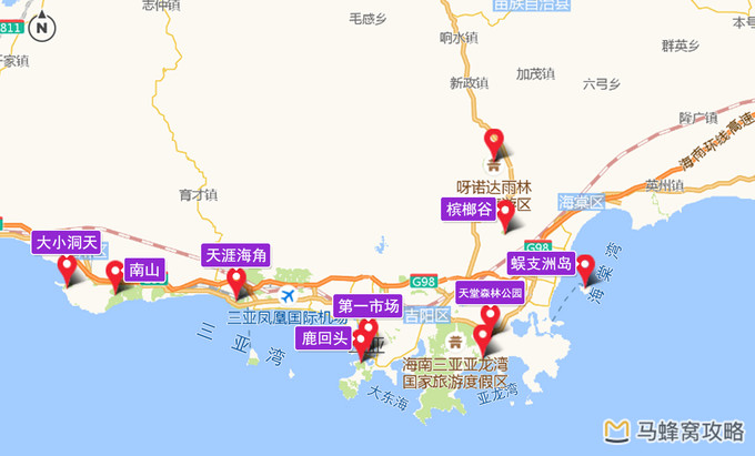 行政区划 亲子游  酒店 三亚湾,大东海——大众亲子游住宿 亚龙湾