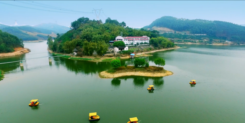 鹿寨 月岛湖