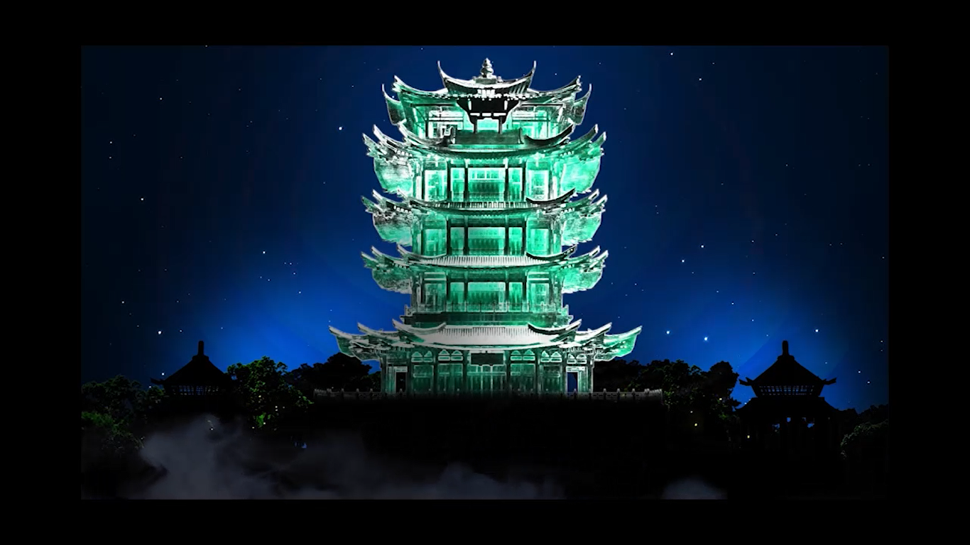 233价格说明声光电结合夜上黄鹤楼武汉绝美夜景黄鹤楼千年文化店铺id