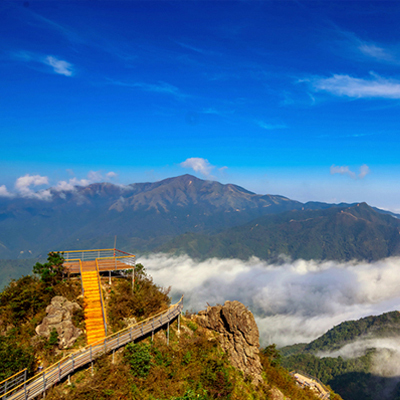 清远连山金子山原生态旅游风景区 观云海/冰雪雾凇冰挂/赏雪胜地 登山