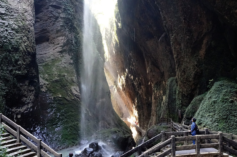 Longshuixia Ground Fissure Gorge Scenic Area |Rift