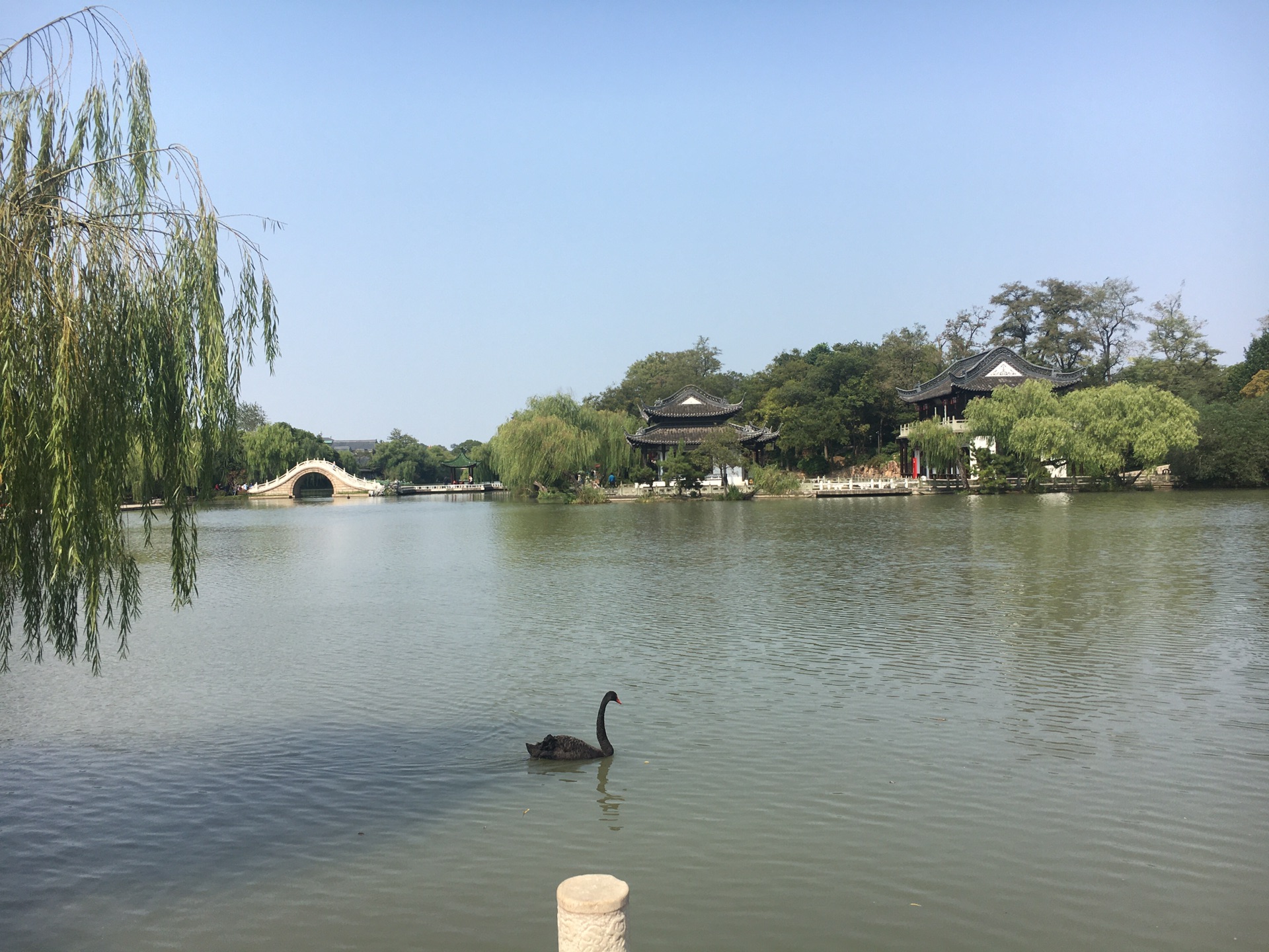 金秋十月下扬州 瘦西湖畔访二春_游记
