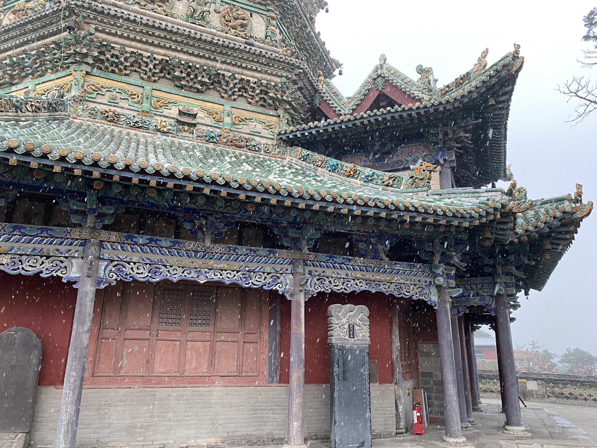 闻名遐迩的千年古刹一一山西洪洞广胜寺